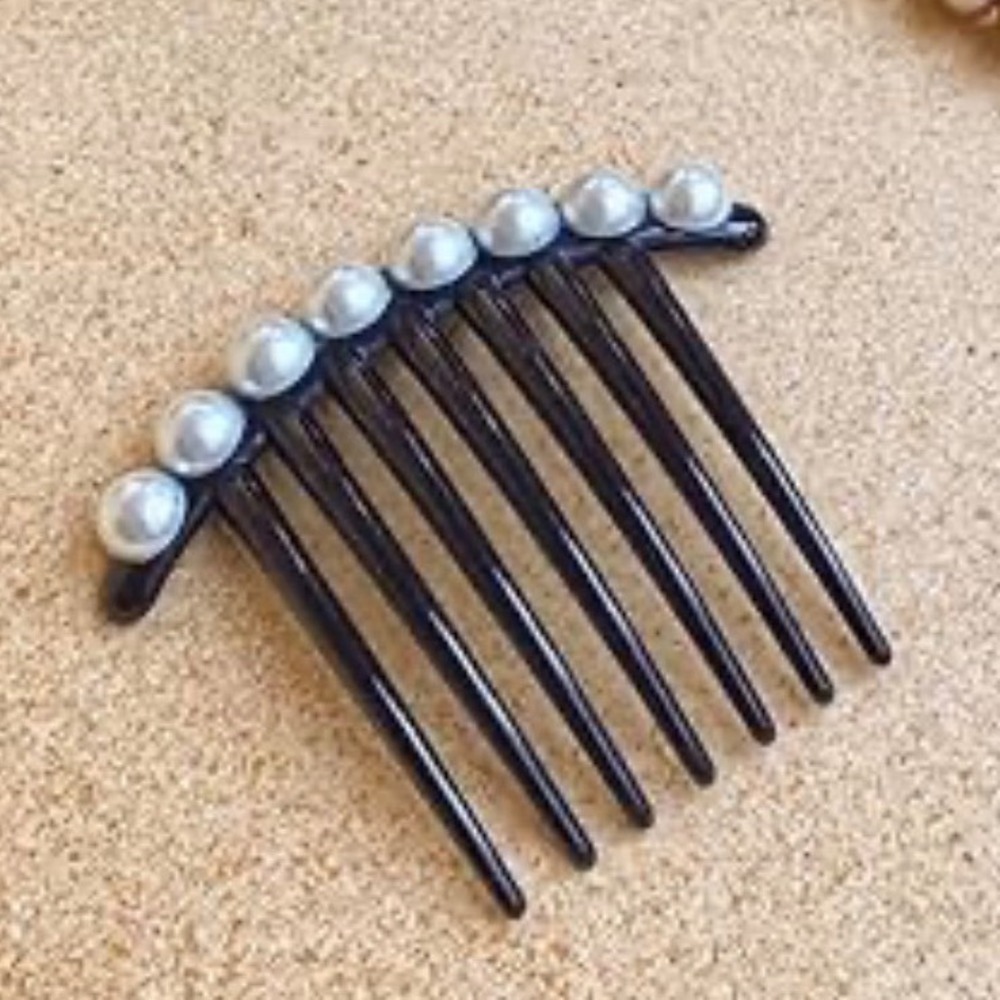 5pcs Hair Comb Set Decorative Hair Side Combs Women Girls Stunning Styles NIP